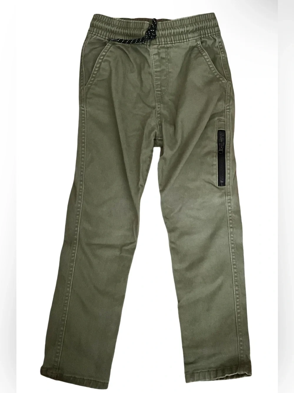 The Children’s Place Boys Cargo Jogger Pants Size 4T Olive Green Pull-On Pants